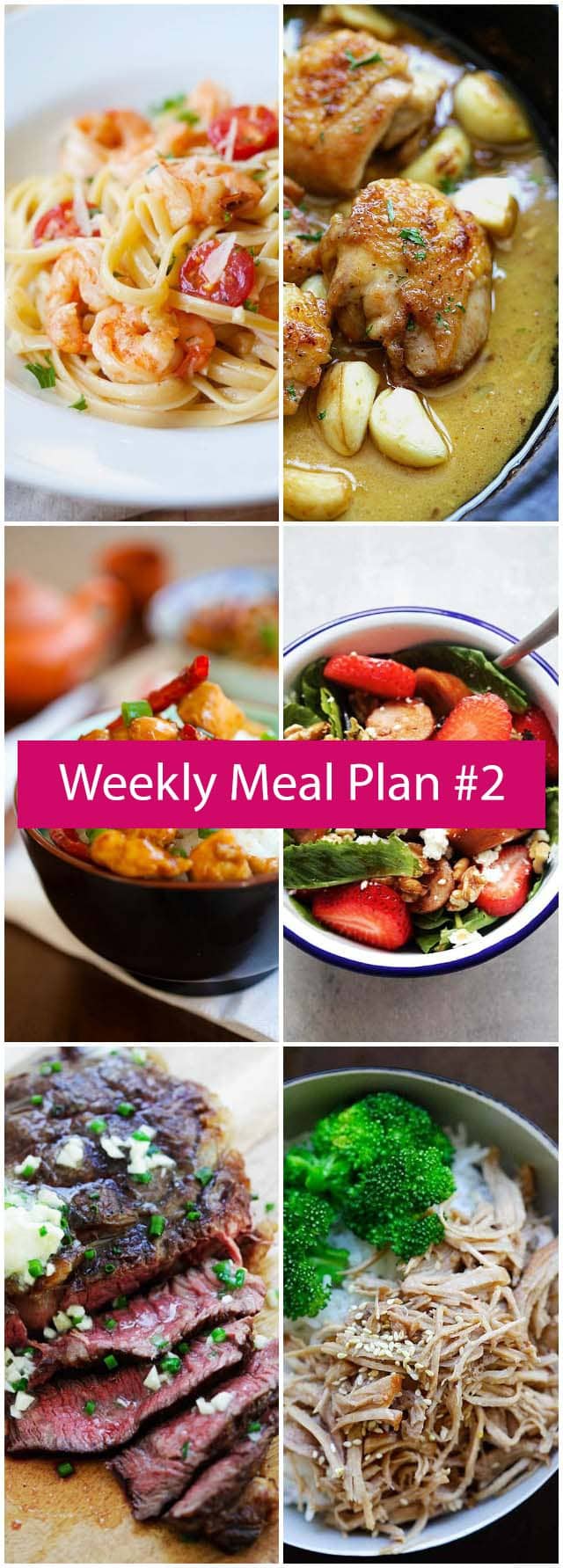 Weekly Meal Plan #2