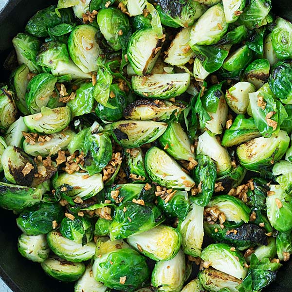 sauteed brussels sprouts