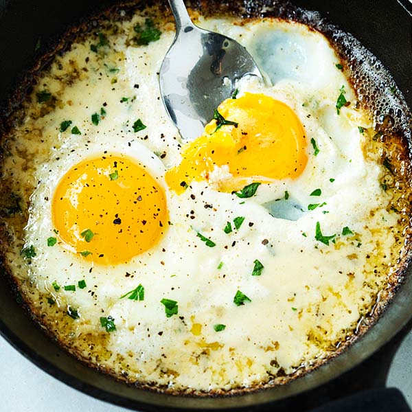 parmesan eggs