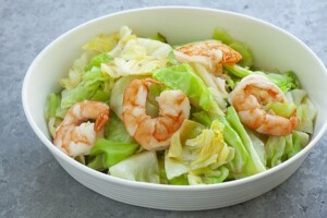 Shrimp Sauteed Cabbage