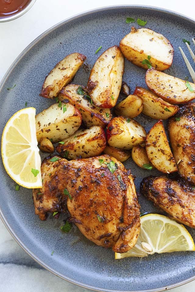 Delicious chicken and potato recipe for dinner.