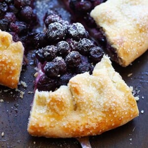 blueberry galette