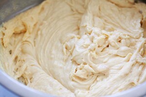 Banana nut muffin batter.