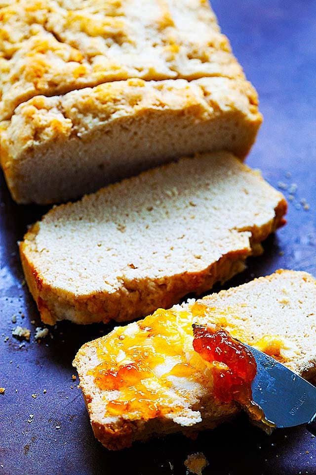 Easy beer bread.