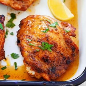 grilled chicken thighs