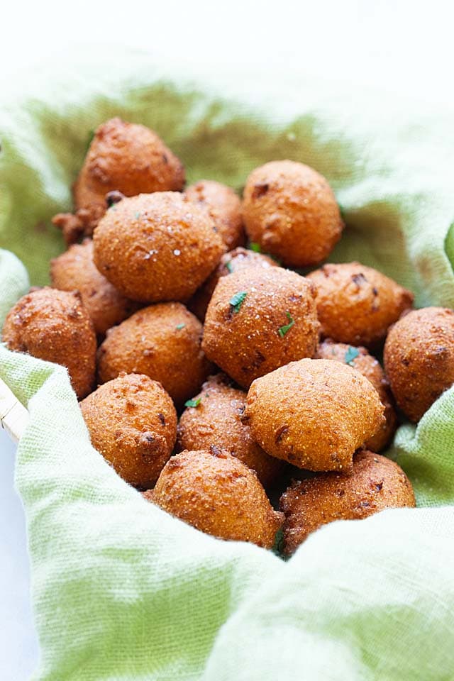 hush puppy recipe is popular in the Southern states of America.