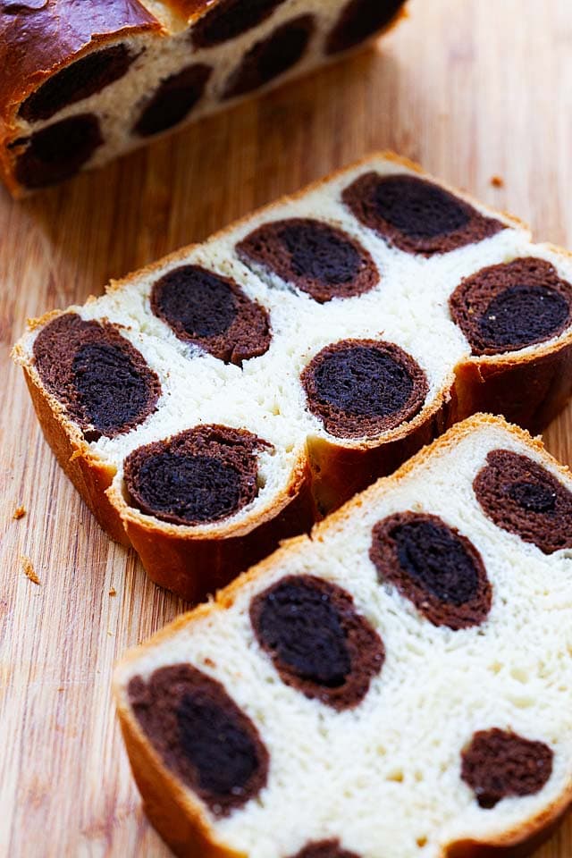 Leopard bread recipe.