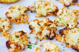 Roasted cauliflower.