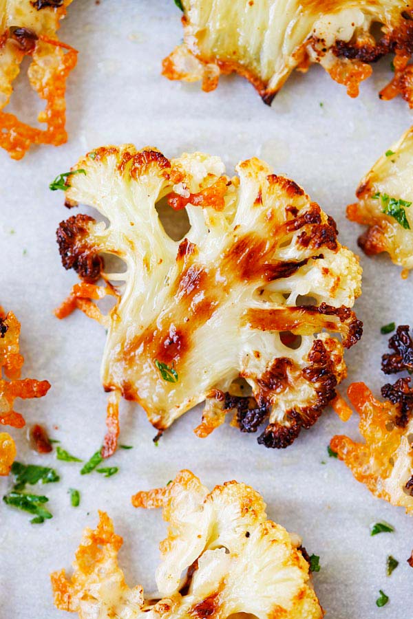 Easy healthy cauliflower recipes roasted.