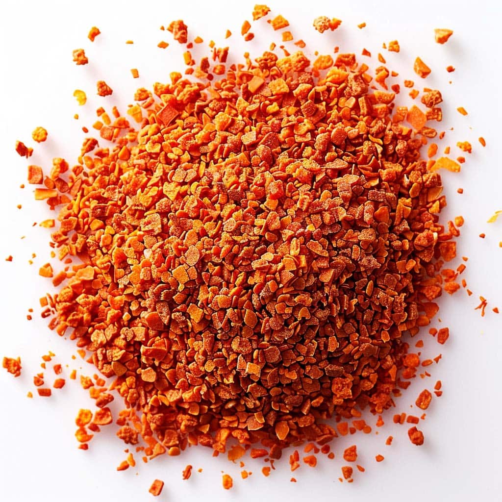 Korean chili powder or gochugaru.