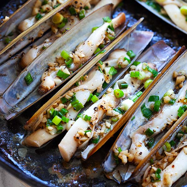 Razor clams