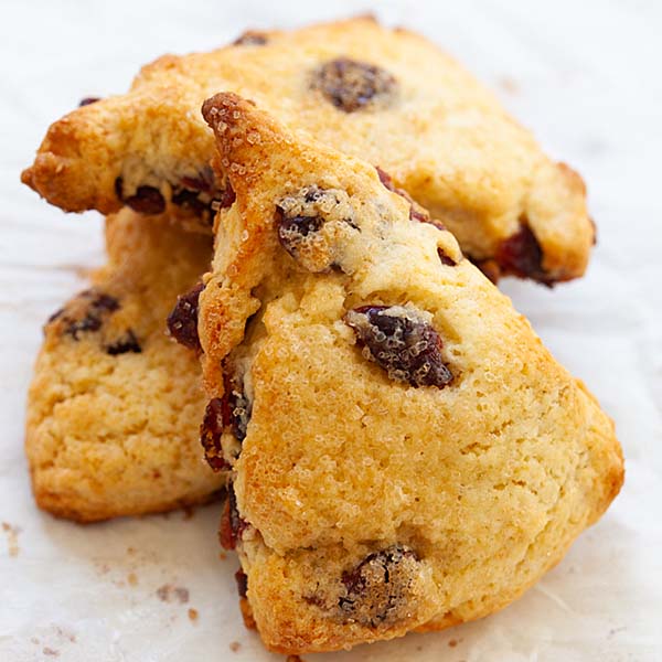 cranberry scones