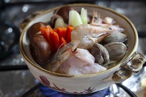 Japanese nabe ingredients