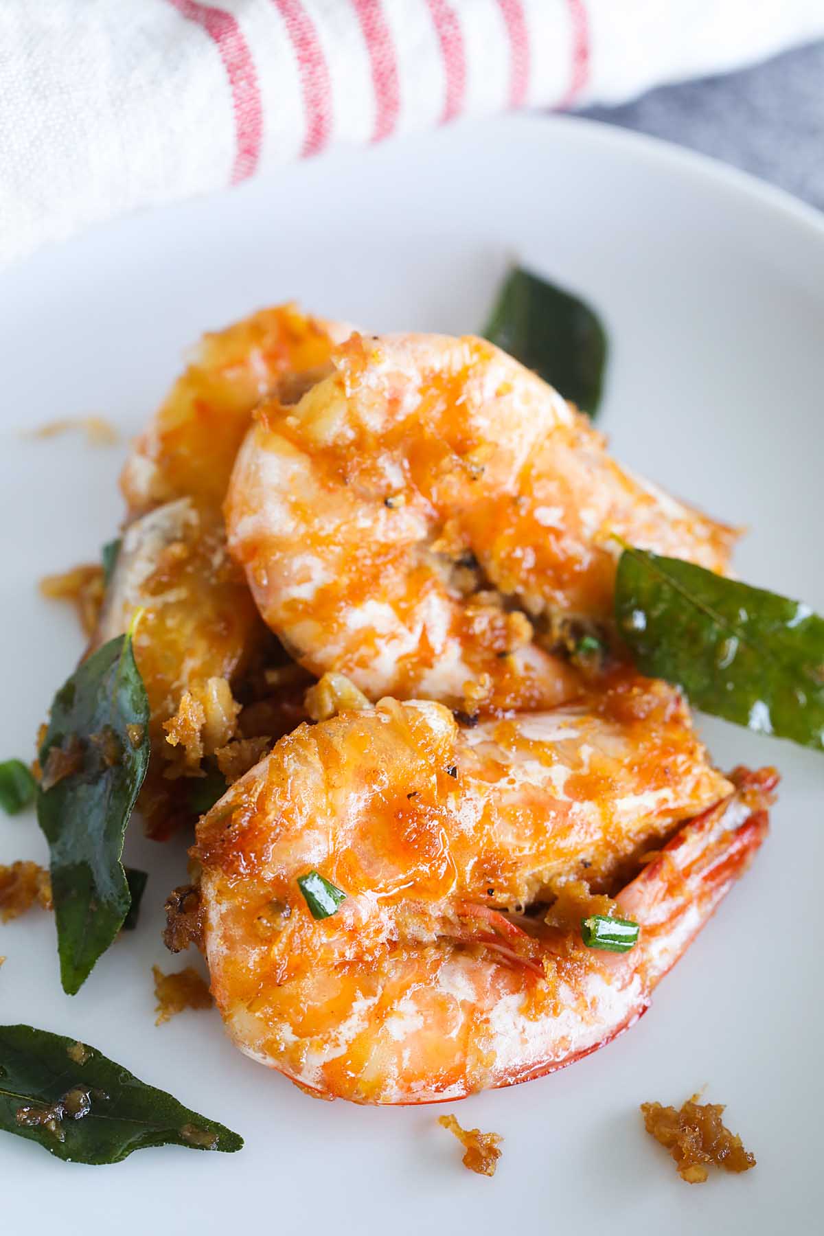 Butter prawn.