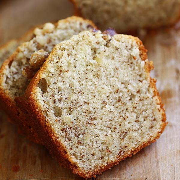 Walnut butter cake.