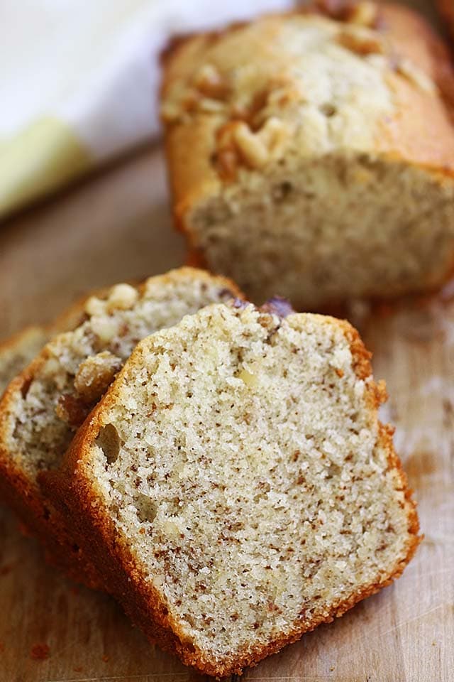 Walnut butter cake.