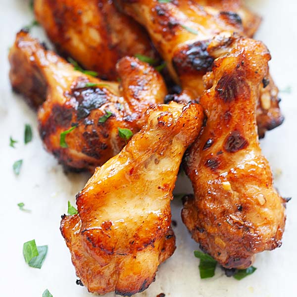 BBQ chicken wings