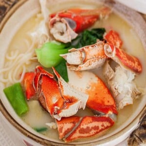 crab bee hoon.