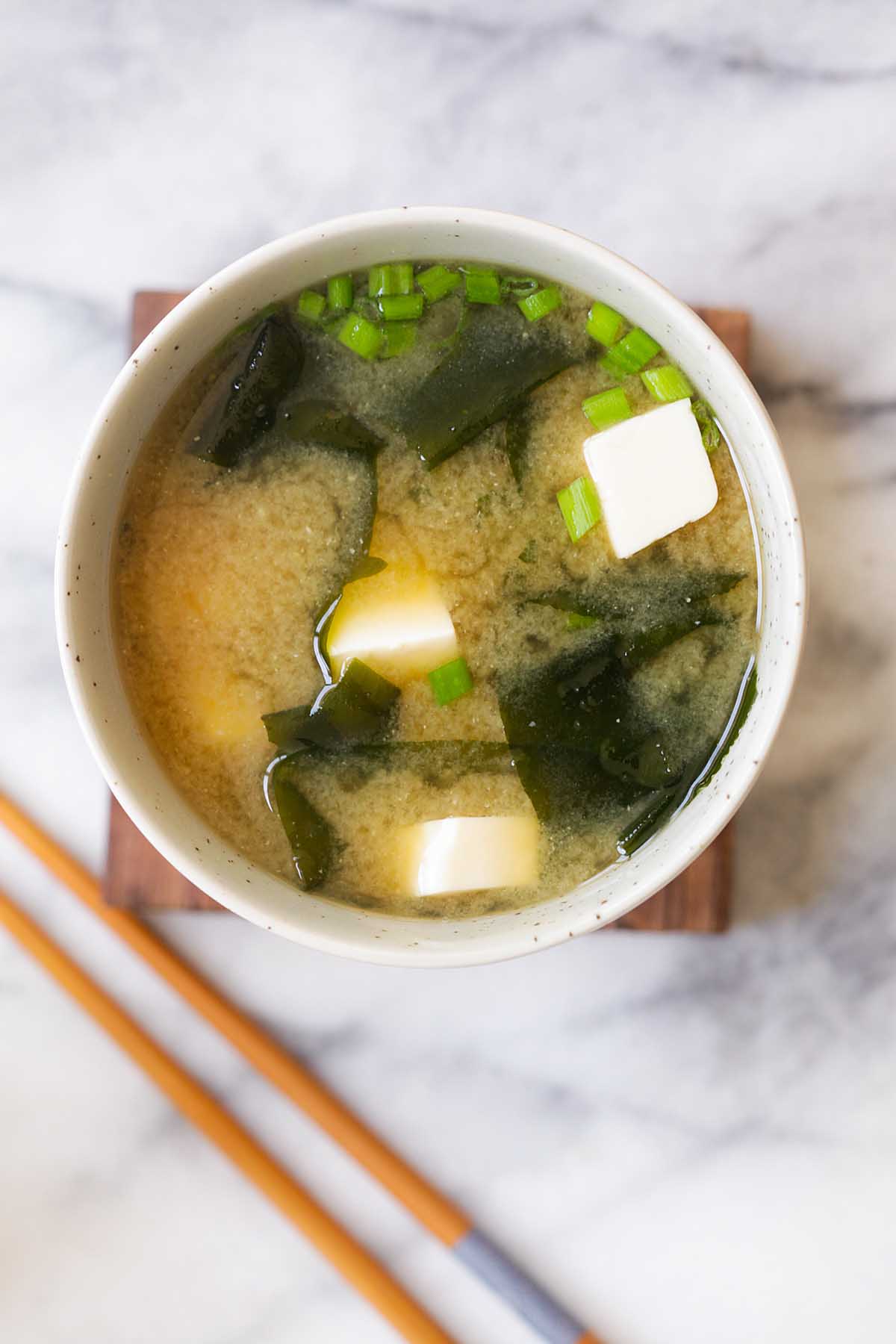 Miso soup.