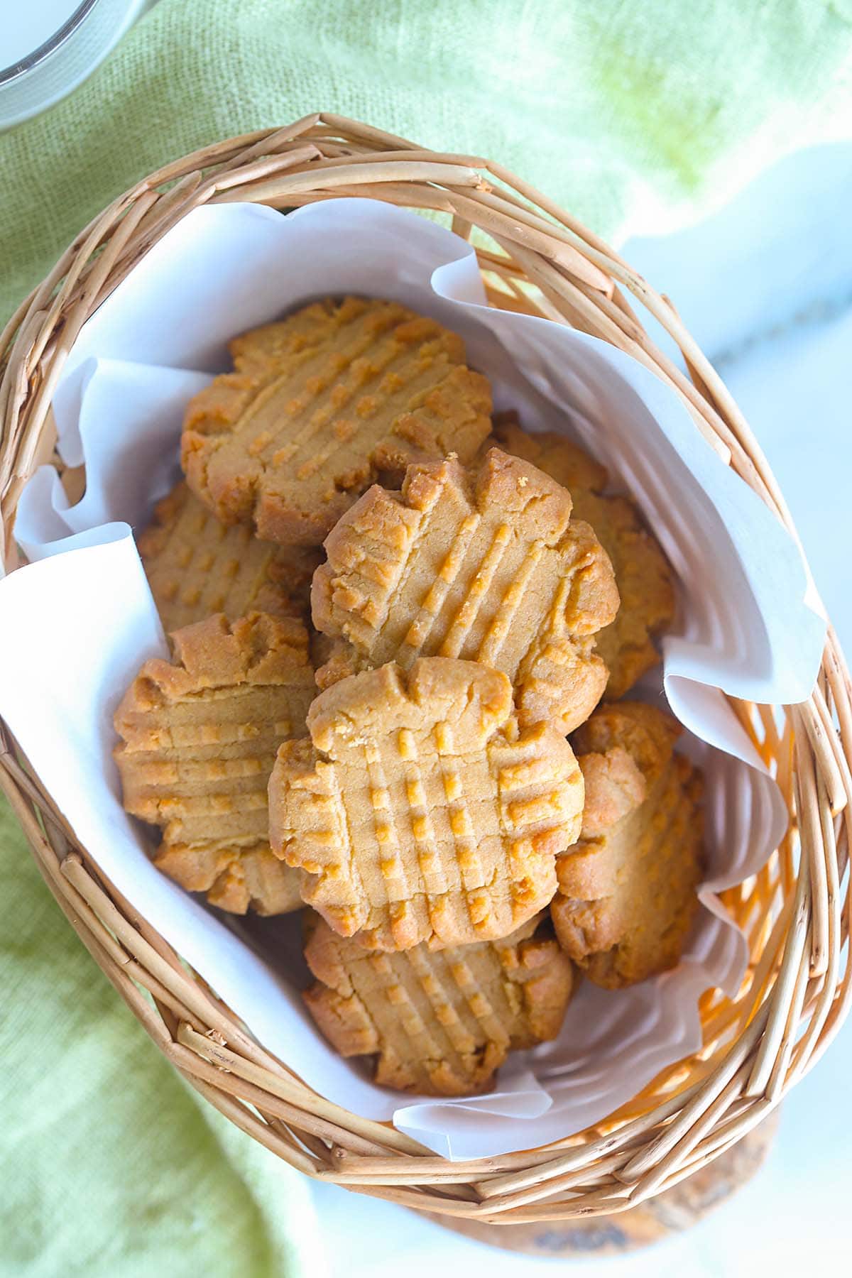 Peanut butter cookies.