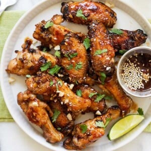 Asian chicken wings