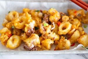 Salt and pepper squid