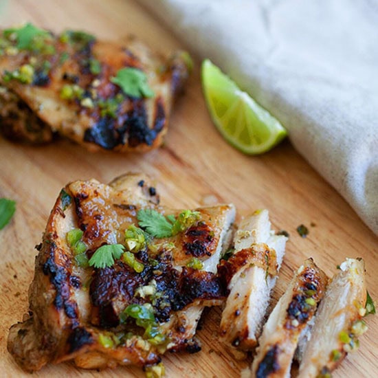 Cilantro lime chicken. 