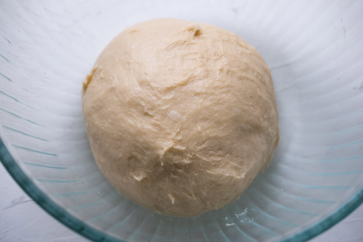 Place the dough in a large bowl. 