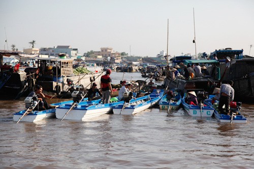 Cai Rang Floating Market, Vietnam